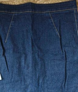 Denim Mini Skirt