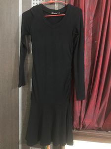 Black Pre Winter Mini One Piece