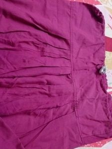 ElegantPurple Embroidered salwar kurti garam suit