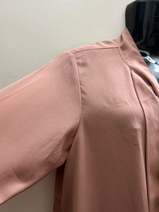 Beautiful Peach Color Formal Top