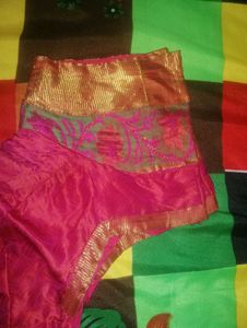 Readymade Blouse with Golden Detail