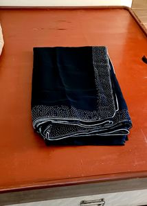 Totally New Gorgette Saree With 1 Meter Blous