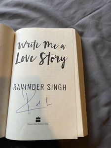 Write me A Love Story By Ravinder Singh