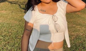 White Crop Top