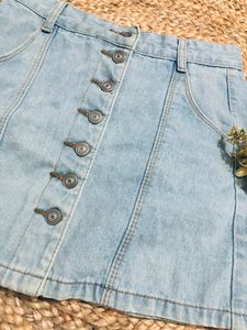Cute Denim Skirt