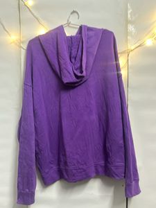 vintage Purple Bear Hoodie