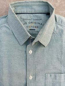 MinT green oxford shirt