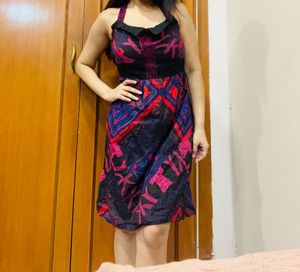 Boho Halter Neck Beautiful Dress
