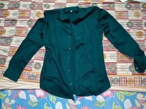 Green Casual Shirt