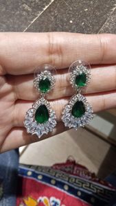 cubic zicronia  earrings