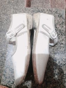 combo of 2(black&amp;white)shoes for school