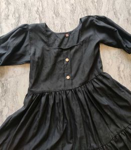 Midi Black Dress