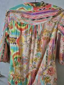 Multicolored Short Tunic