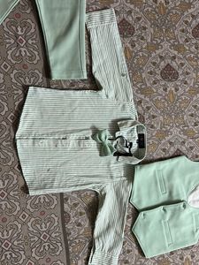 Boys Mint Green Outfit