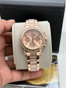 MK CRONO&amp; DATE WORKING LADIES WATCH