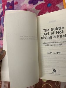 The Subtle Art of Not Giving a F*ck