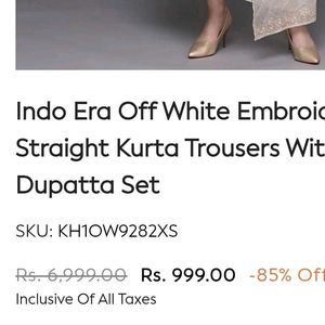Elegant Embroidered Kurta On Sale
