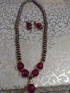 Necklace With Earrings