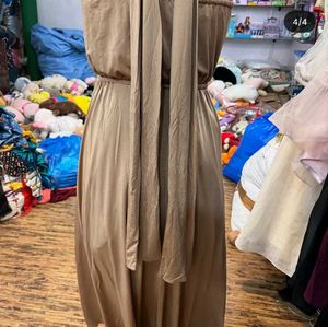 Elegant Halter Maxi Dress