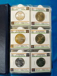 AKAM Coin Album With All Coins 2021-2025 UNC