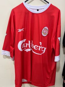 Liverpool 1999 home gerrard football jersey