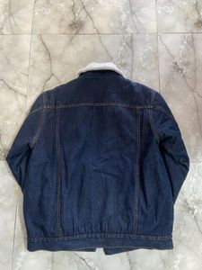 Denim Sherpa Jacket For Men