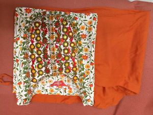Brand New Floral Embroidered Kurti with Pant