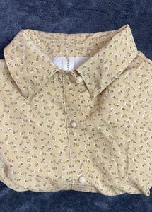 Floral Button-Down Top