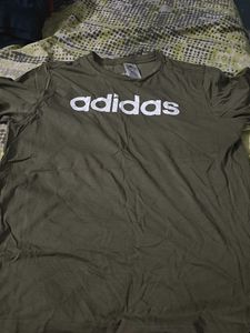Adidas Olive Green T-Shirt