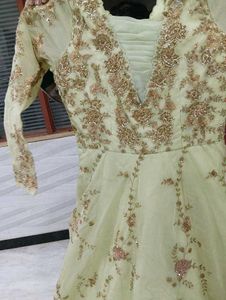 Elegant Embroidered Ethnic Gown