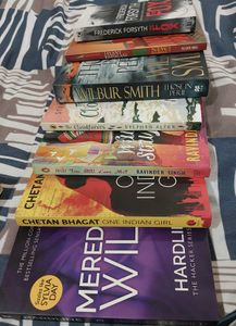 Mixed Fiction Books Lot