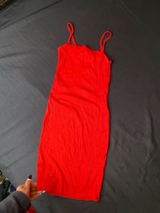 sexy red mini Bodycon