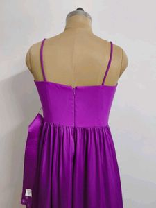 Elegant Purple Maxi Dress