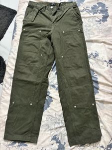Olive Green Cargo Shorts