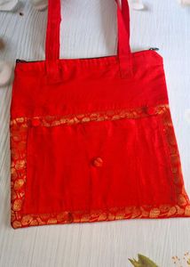 Red Tote Bag - New