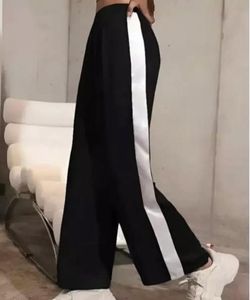 Stylish Black & White Track Pants