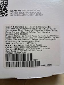 La Roche-Posay Toleriane Double Repair Matte Face