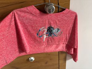 Pink Off-Shoulder Top