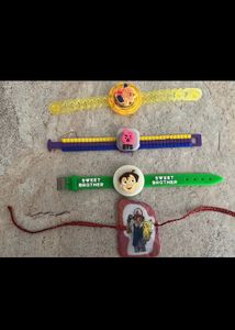 Combo of Rakhi with Piggy Bank for Kids