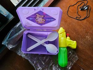 Kids Tiffin N Water Gun