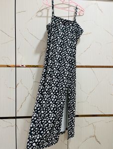 Women Bodycon Black Midi/calf Length Dress