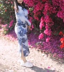 Abstract Print Dress🌠