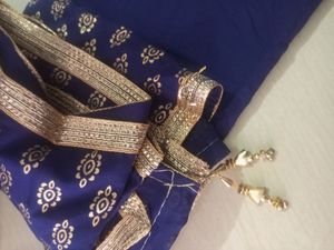 Nevy Blue Kurta Plazzo Set