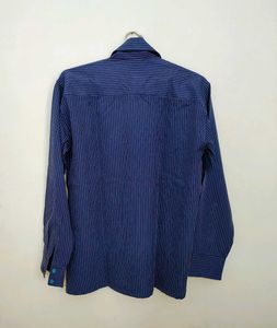 Striped Blue Formal Shirt