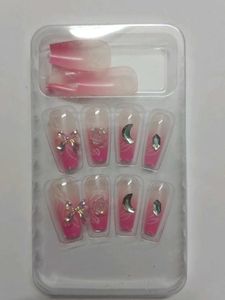 Pink DIY Press-On Nails