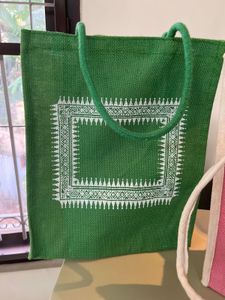 Set Of 2 Jute Bags