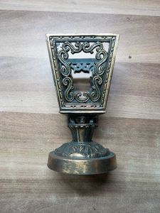 Vintage Italian Ornate Candle Holder With The Top