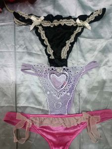 Lingerie Thong Lot of 4