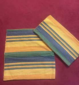 Striped Pillow Covers (Set of 2)