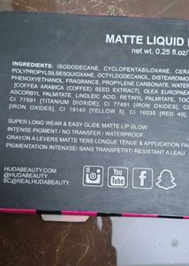 Huda Beauty Liquid Matte Lipstick Set